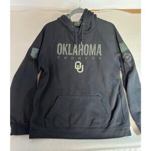 Oklahoma Sooners Size XL- OHT Military Appreciation Hoodie Colosseum Black Mens